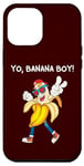 Coque pour iPhone 12 Pro Max Palindrome Yo Banana Boy pour fruits et jeux de mots