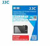 JJC G7XM3 GLASS LCD Screen Protector Film for Canon Powershot G7X Mark III