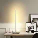 LED Minimalist Creative Table Lamp, Bedroom Living Room Atmosphere Nordic Simple Led Standing Lamp, Light Vertical Table Lamp(Black, White, Gold),3