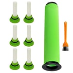 6pcs Scented Cartridge Freshener-Tabs + Filter For GTECH AirRam MK2 K9 Vacuum Cleaner