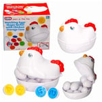 12 Shape Sorter Eggs in Chicken Hide and Squeak Educational Baby Toy Toddler 12m