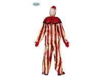 Striped Killer Clown kostume