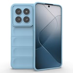 Xiaomi 14 Pro Fleksibelt Plastdeksel - Lys Blå