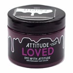 Attitude Semi Permanent Cruelty-Free & Vegan Hair Dye - Loved Pink 135ml 