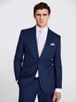 Moss Tailored Fit Flannel Suit Jacket, Blue