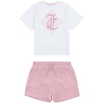 Juicy Couture Diamond shorts-sett, pink nectar