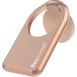 phonetag - mobile cell phone kickstand (adjustable angle, portrait and landscape), finger ring grip holder, for magnetic car mounts, compatible with most smartphones inc. iPhone, Samsung (Rose Gold)