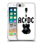 Head Case Designs Officially Licensed AC/DC ACDC Lead Guitar Iconic Soft Gel Case Compatible With Apple iPhone 7/8 / SE 2020 & 2022