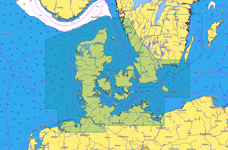 C-MAP Karlskrona- Emden, D331, 4D Sjökort