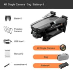 Sac de caméra 4K - Mini Drone Xt6 Avec Caméra Hd 4k, Prise De Vue Vidéo, Wifi, Fpv, Pression De L'air, Altitu