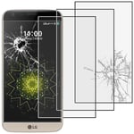 ebestStar - compatible with LG G5 Screen Protector H850, G5 Dual, G5 SE, G5 Lite Premium Tempered Glass, x3 Pack anti-Shatter Shatterproof, 9H 3D Bubble Free [G5: 149.4 x 73.9 x 7.7mm, 5.3'']