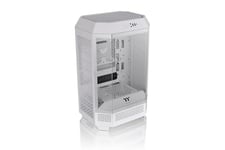 Thermaltake Tower 300 Snow/Micro-ATX Computer Case/ 2x140mm Pre-Installed White Fans/White/ 2 Year Warranty