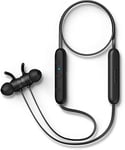 Philips Audio E1205BK/00 Écouteurs Bluetooth avec Micro, Écouteurs sans Fil (Télécommande, 7 Heures de Lecture, Protection Contre Les Éclaboussures IPX4, Oreillettes Magnétiques)