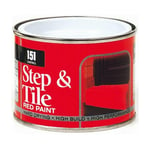Step & Tile Red Paint Wood Metal Concrete 151 Coatings Indoor Outdoor 180ml