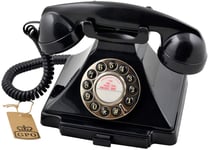 GPO GPOCARRB CARRINGTON PUSH BUTTON TELEPHONE BLK (US IMPORT) ACC NEW