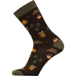 Sukkamestarit merino wool sock  - camping - black  - 35-38 - Naturkompaniet