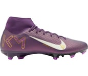 Mercurial Superfly 10 Academy Mbappé FG/MG fotbollsskor Unisex GRAND PURPLE/PALE IVORY 5