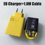 Chargeur1M Câble-Chargeur rapide 67W Original pour Xiaomi, prise ue, adaptateur mural d'alimentation, Turbo,