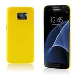 Samsung Gummerad Pc-plast Telefonskal För Galaxy S7 Edge - G