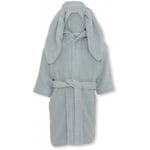 Konges Sløjd kids terry bathrobe – french blue - 3-4år
