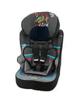 Marvel Avengers Race I Belt fitted High Back Booster Car Seat - 76-140cm (approx. 9 months to 12 years), One Colour