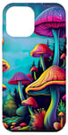 Coque pour iPhone 15 Plus Champignon Colore Esthetique Champignions