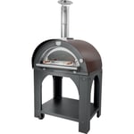 Pulcinella Vedeldad Pizzaugn 80x60 cm. Koppar