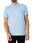 GANTRegular Shield Pique Polo Shirt - Capri Blue