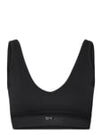 Shape Seamless Deep Cut Bra Sport Bras & Tops Sports Bras - All Black Aim´n