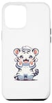 iPhone 15 Pro Max White tiger tiger big cat baby tiger Bengal tiger Case