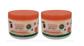 Pack of 2 Cantu Care For Kids Leave-In Conditioner 10oz 283g