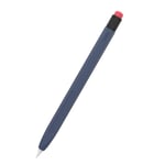 Apple Pencil 2 Gen. Fleksibelt Blyant Silikondeksel - Midnatt Blå
