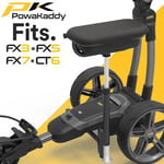 POWAKADDY DELUXE STORAGE SEAT / FITS POWAKADDY FX3, FX5, FX7 & CT6 GOLF TROLLEYS