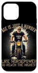 Coque pour iPhone 12 mini L'âge est la force du cheval, design amusant de moto