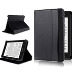 FINDING CASE For Amazon Kindle Paperwhite 1/2/3/4 Gen,Leather PU Flip Folio Cover for All-New Amazon Kindle Paperwhite e-reader (Fits All 2012,2013,2015 and 2018 Versions) Black