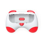 Nouveau Support De Support De Support De Boîtier Ns Joycon Amélioré Compatible Nintendo Switch Oled Joy Con Gamepad Hand Grip Cover, Red