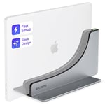 Ascrono Station d'accueil Verticale Hub | Compatible avec Apple MacBook Pro 13, 15 & 16 Pouces, 2016-2020 et 2022 M2 Touch Bar Only | 2X USB-C Port (40Gbps) Thunderbolt-4 Compatible Dock