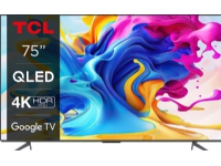TV Set|TCL|75&quot |4K|QLED|3840x2160|Wireless LAN|Bluetooth|Google TV|75C644