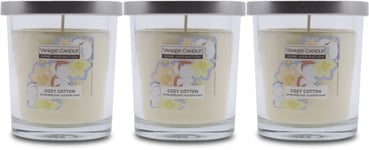 Yankee Candle Home Inspiration Cozy Cotton 200g X 3