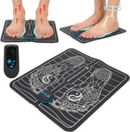 Feet Massager, Electric Foot Massager Spa, EMS Footmassager Pad, Folding Portabl