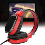 Game Headset USB Wired Gaming Earphones Stereo Mic Noise Reduction Headphone BLW