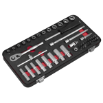 Socket Set 49pc 1/4"Sq Drive Premier Platinum Series