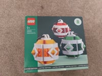 Brand New LEGO 40604 VIP Insiders Exclusive Limited Edition Christmas Decor Set