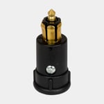 Sutars Stickpropp till cigarettuttag (gammal standard) Sutars, Ø 12 mm, / 24 V, 20 A