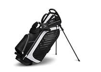 Callaway Golf Capital Prime 4.0 Stand Golf Bag, Black/White/Charcoal