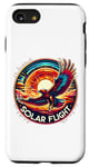 iPhone SE (2020) / 7 / 8 Orange Sunrise Soar: Majestic Eagle in Flight at Dawn Case