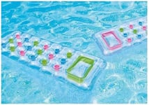 INTEX Pool Lounge Mat Float Floating Water Hammock 59894EU 18 Pockets 74" X 28"
