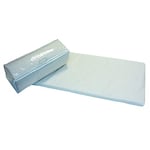 Candide - Matelas de voyage pour lit parapluie avec sac de transport - Housse amovible 60 cm x 120 cm x 4 cm - Beige + pois blancs, beige
