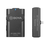 BOYA Wireless mic 2.4G Microphone Kit for iOS devices 1+1