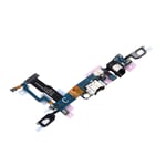 Single tail connector JRC Charging Port + Home Button + Earphone Jack Flex Cable for Galaxy C5 Pro / C5010 Mobile phone charging port connector